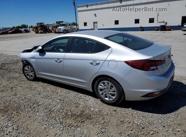 KMHD74LF5KU781156 2019 HYUNDAI ELANTRA Silver Հետևի ձախ