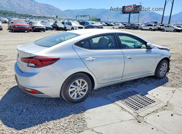 KMHD74LF5KU781156 2019 HYUNDAI ELANTRA Silver Հետևի աջ