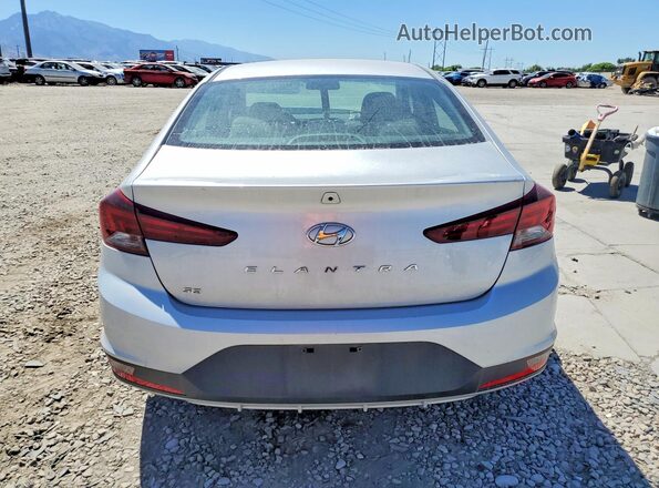 KMHD74LF5KU781156 2019 HYUNDAI ELANTRA Silver Հետևի տեսք