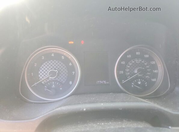 KMHD74LF5KU810090 2019 HYUNDAI ELANTRA Gray ხელსაწყოთა პანელის ხედი
