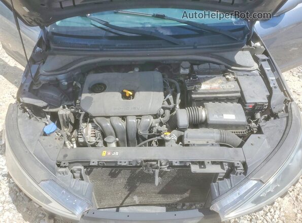 KMHD74LF5KU810090 2019 HYUNDAI ELANTRA Gray უკანა სალონის ხედი