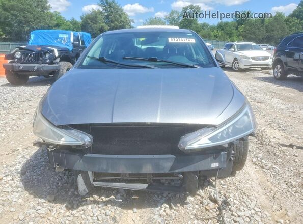 KMHD74LF5KU810090 2019 HYUNDAI ELANTRA Gray წინა ხედი