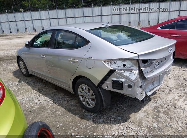 KMHD74LF6HU114654 2017 HYUNDAI ELANTRA Silver Rear left