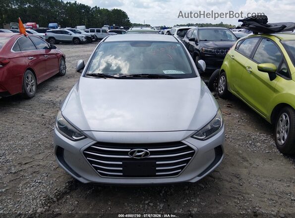KMHD74LF6HU114654 2017 HYUNDAI ELANTRA Silver Rear interior view