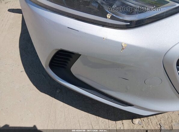 KMHD74LF6JU500027 2018 HYUNDAI ELANTRA Silver Vista frontal