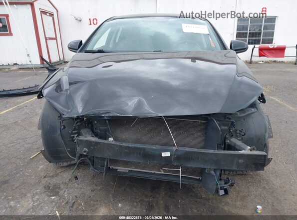 KMHD74LF6JU628106 2018 HYUNDAI ELANTRA Черный Вид спереди