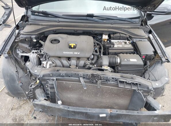 KMHD74LF6JU628106 2018 HYUNDAI ELANTRA Черный Вид сзади