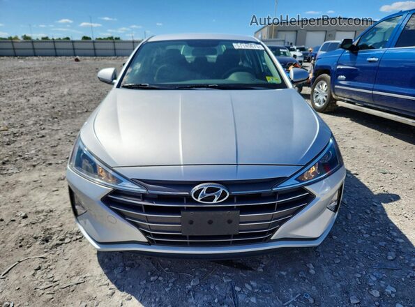 KMHD74LF6KU781182 2019 HYUNDAI ELANTRA Синий Вид спереди