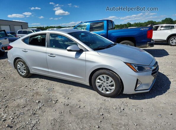 KMHD74LF6KU781182 2019 HYUNDAI ELANTRA Синий Передняя правая четверть