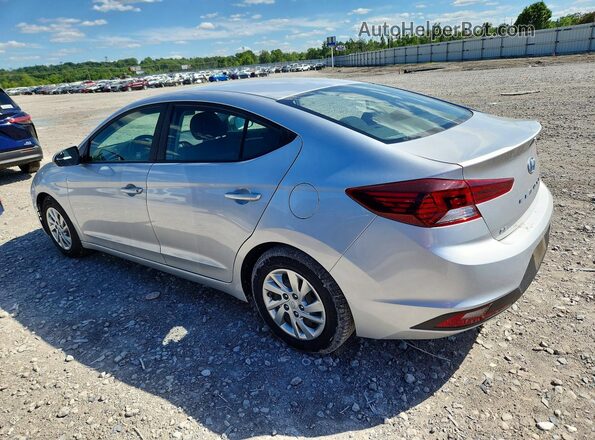 KMHD74LF6KU781182 2019 HYUNDAI ELANTRA Синий Задняя левая четверть