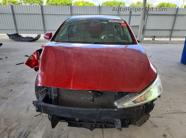 KMHD74LF6KU842031 2019 HYUNDAI ELANTRA Red Вид спереду