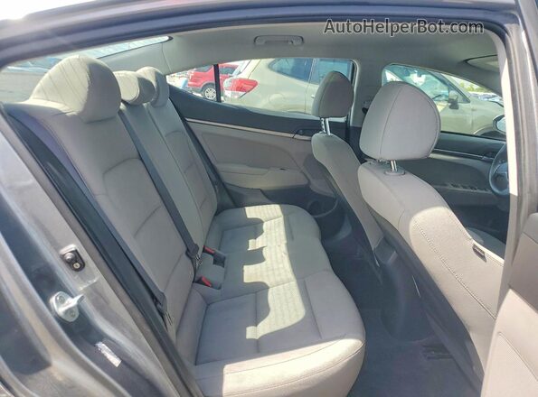 KMHD74LF7HU067909 2017 HYUNDAI ELANTRA Gray Հետևի նստատեղերի տեսք