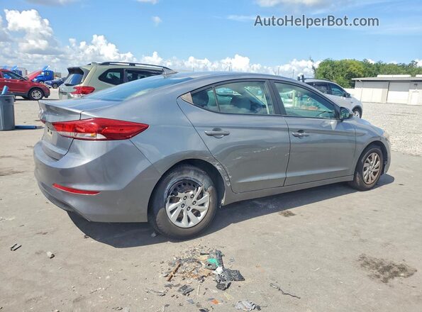 KMHD74LF7HU067909 2017 HYUNDAI ELANTRA Gray Հետևի աջ