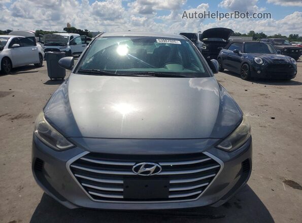 KMHD74LF7HU067909 2017 HYUNDAI ELANTRA Gray Դիմացի տեսք