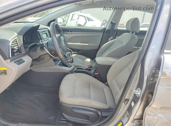 KMHD74LF7HU067909 2017 HYUNDAI ELANTRA Gray Սալոնի դիմացի տեսք