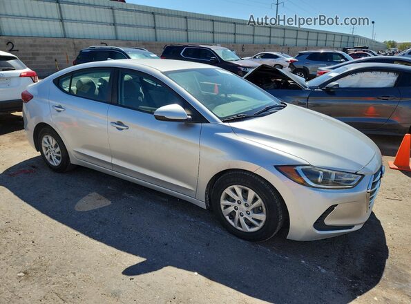 KMHD74LF7HU083656 2017 HYUNDAI ELANTRA Silver Przód prawy