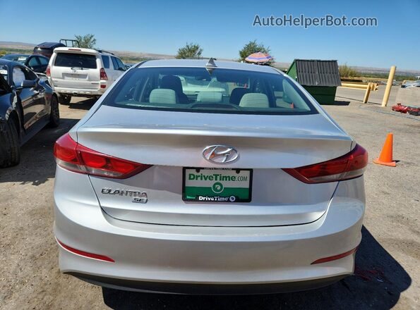 KMHD74LF7HU083656 2017 HYUNDAI ELANTRA Silver Widok z tyłu