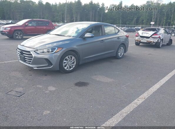KMHD74LF7HU369104 2017 HYUNDAI ELANTRA Silver Przód lewy