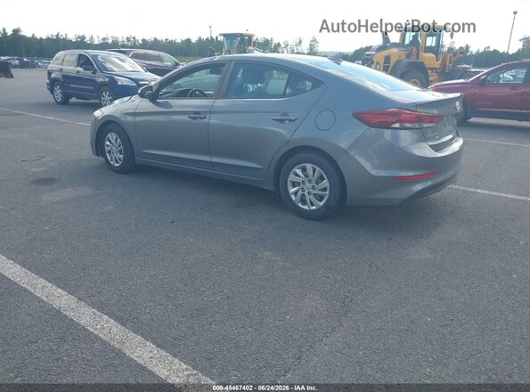 KMHD74LF7HU369104 2017 HYUNDAI ELANTRA Silver Tył lewy