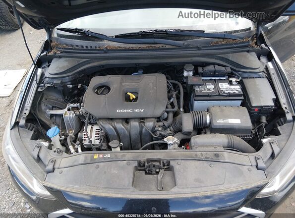 KMHD74LF7HU384816 2017 HYUNDAI ELANTRA Black Widok z tyłu