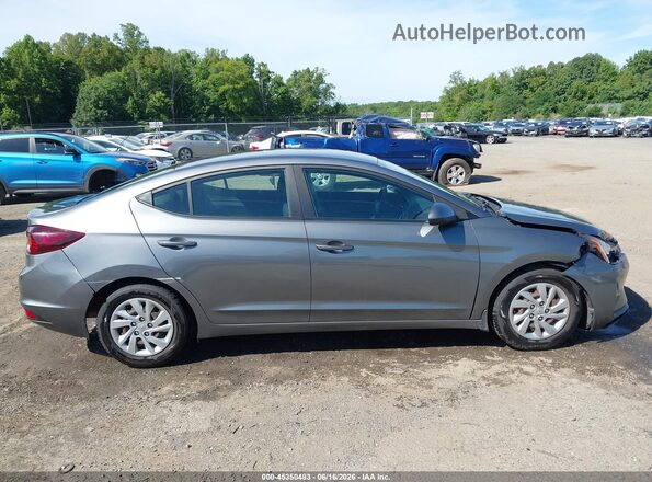 KMHD74LF7KU816845 2019 HYUNDAI ELANTRA Gray Vista frontal