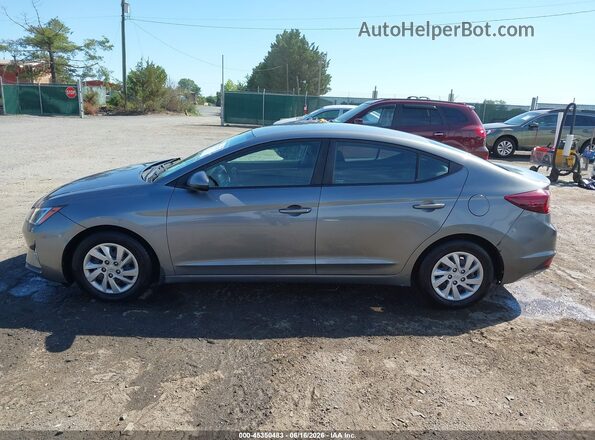 KMHD74LF7KU816845 2019 HYUNDAI ELANTRA Gray Vista interior de 360 grados