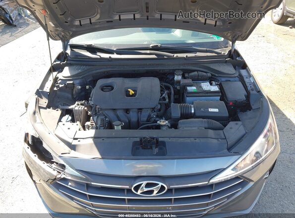 KMHD74LF7KU816845 2019 HYUNDAI ELANTRA Gray Vista trasera