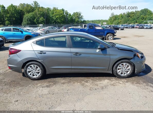 KMHD74LF7KU816845 2019 HYUNDAI ELANTRA Gray Vista interior trasera