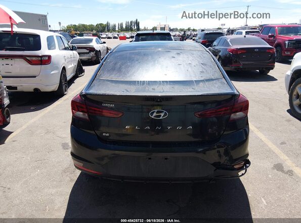 KMHD74LF7KU837548 2019 HYUNDAI ELANTRA Черный 