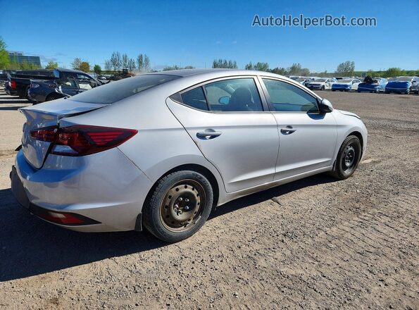 KMHD74LF7LU985636 2020 HYUNDAI ELANTRA Silver Rear right