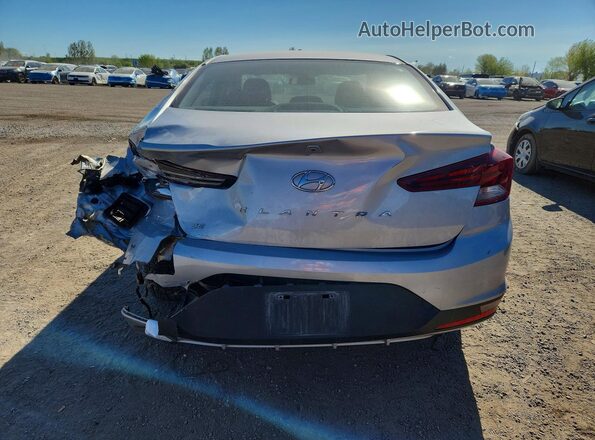 KMHD74LF7LU985636 2020 HYUNDAI ELANTRA Silver Rear view