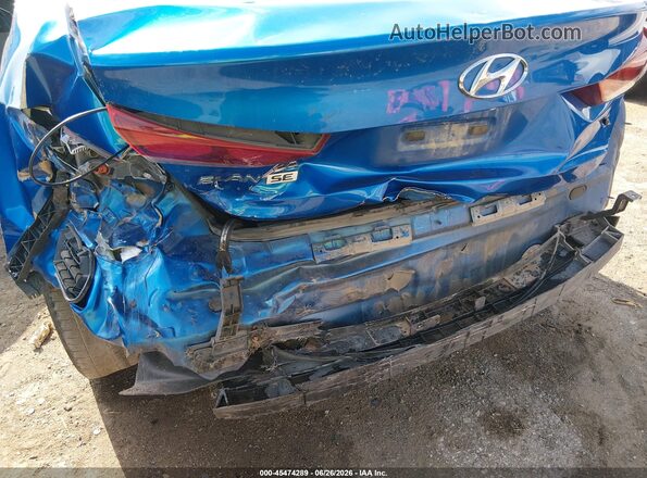 KMHD74LF8HU082726 2017 HYUNDAI ELANTRA Blue Вид спереду