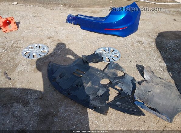 KMHD74LF8HU082726 2017 HYUNDAI ELANTRA Blue Вид щитка приладів