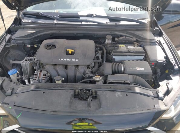 KMHD74LF8JU445466 2018 HYUNDAI ELANTRA Black Rear view