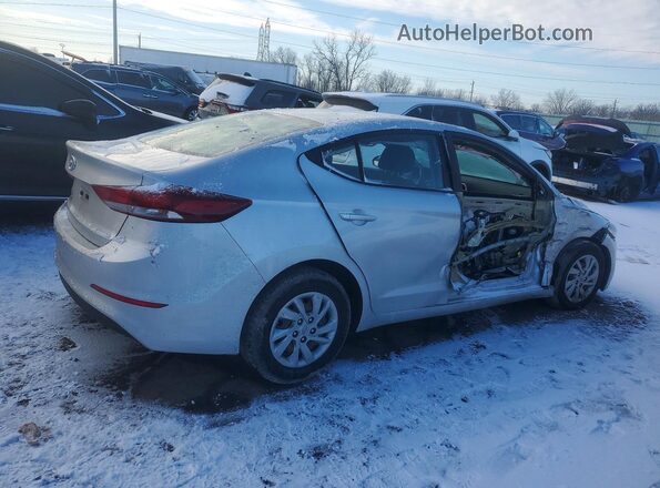 KMHD74LF8JU567051 2018 HYUNDAI ELANTRA Silver უკანა მარჯვენა