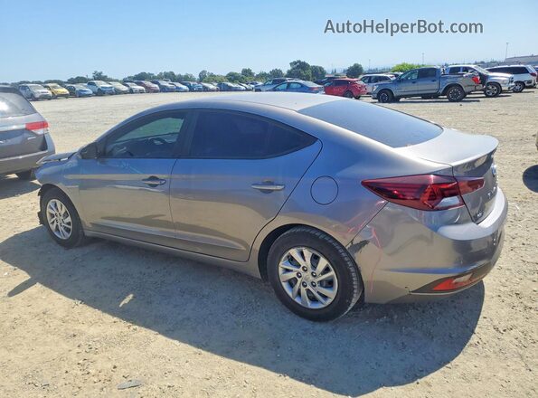 KMHD74LF8LU902683 2020 HYUNDAI ELANTRA Gray Trasero izquierdo
