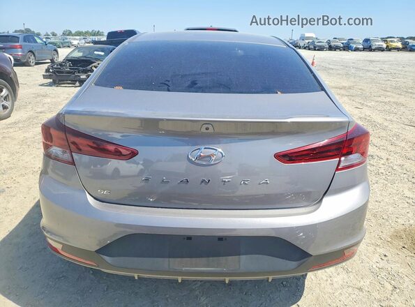 KMHD74LF8LU902683 2020 HYUNDAI ELANTRA Gray Vista trasera