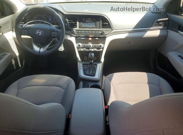 KMHD74LF8LU902683 2020 HYUNDAI ELANTRA Gray Vista del salpicadero