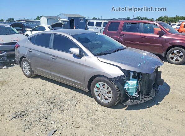 KMHD74LF8LU902683 2020 HYUNDAI ELANTRA Gray Delantero derecho