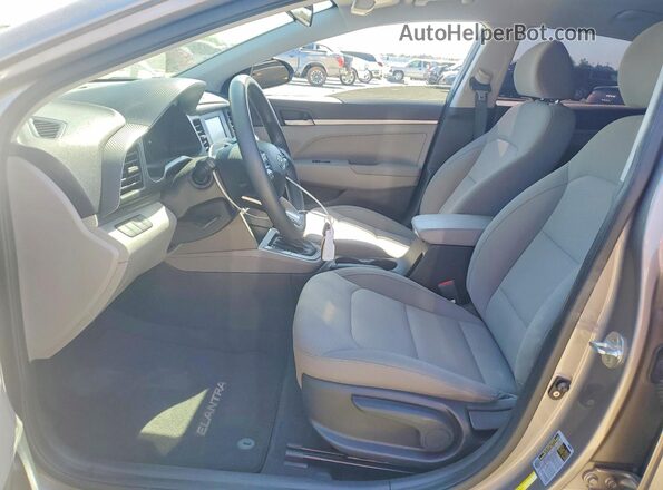 KMHD74LF8LU902683 2020 HYUNDAI ELANTRA Gray Vista interior delantera