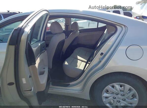 KMHD74LF9HU085375 2017 HYUNDAI ELANTRA Tan Вид наклейки з VIN-кодом