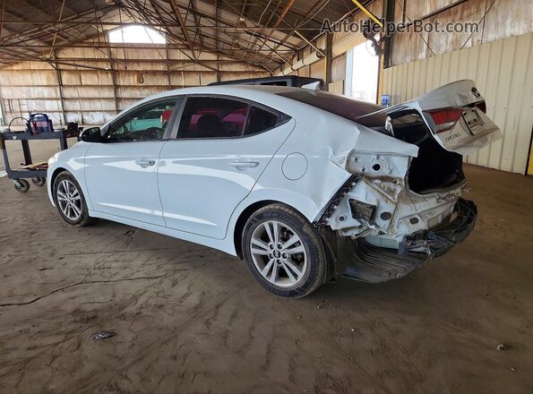 KMHD74LF9HU254469 2017 HYUNDAI ELANTRA White Trasero izquierdo