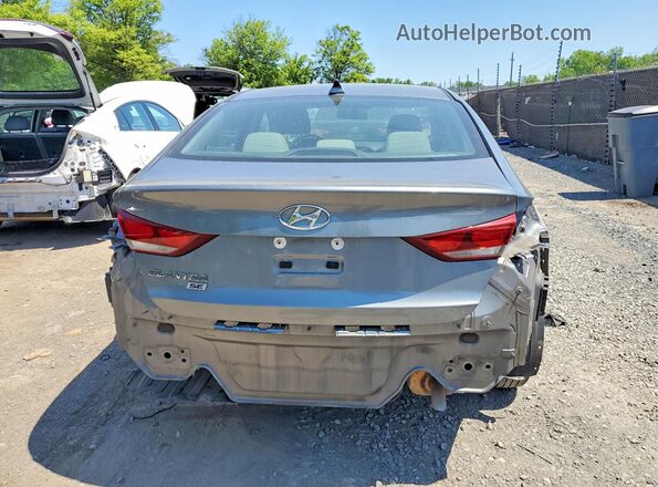 KMHD74LF9HU359075 2017 HYUNDAI ELANTRA Gray Rear view