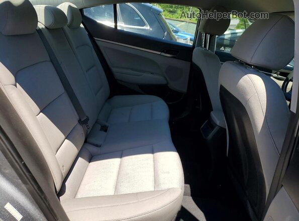 KMHD74LF9HU359075 2017 HYUNDAI ELANTRA Gray Rear seats view