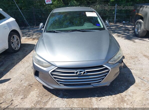 KMHD74LF9JU475978 2018 HYUNDAI ELANTRA Gray Vista frontal
