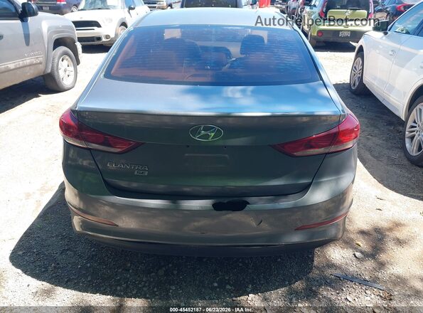 KMHD74LF9JU475978 2018 HYUNDAI ELANTRA Gray Vista del cuadro de instrumentos