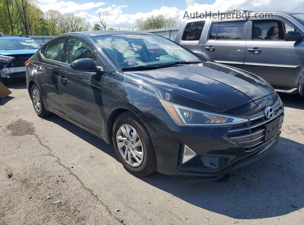 KMHD74LF9KU781192 2019 HYUNDAI ELANTRA Black Przód prawy
