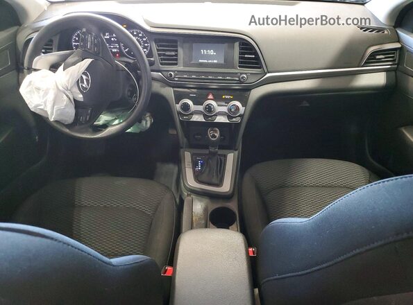 KMHD74LF9KU789809 2019 HYUNDAI ELANTRA Gray 