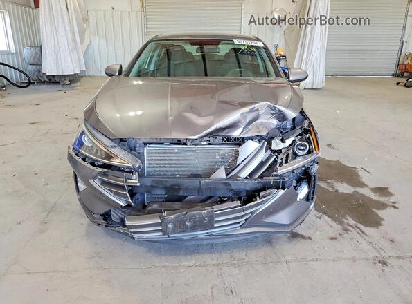 KMHD74LF9KU789809 2019 HYUNDAI ELANTRA Gray 