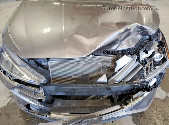 KMHD74LF9KU789809 2019 HYUNDAI ELANTRA Gray 